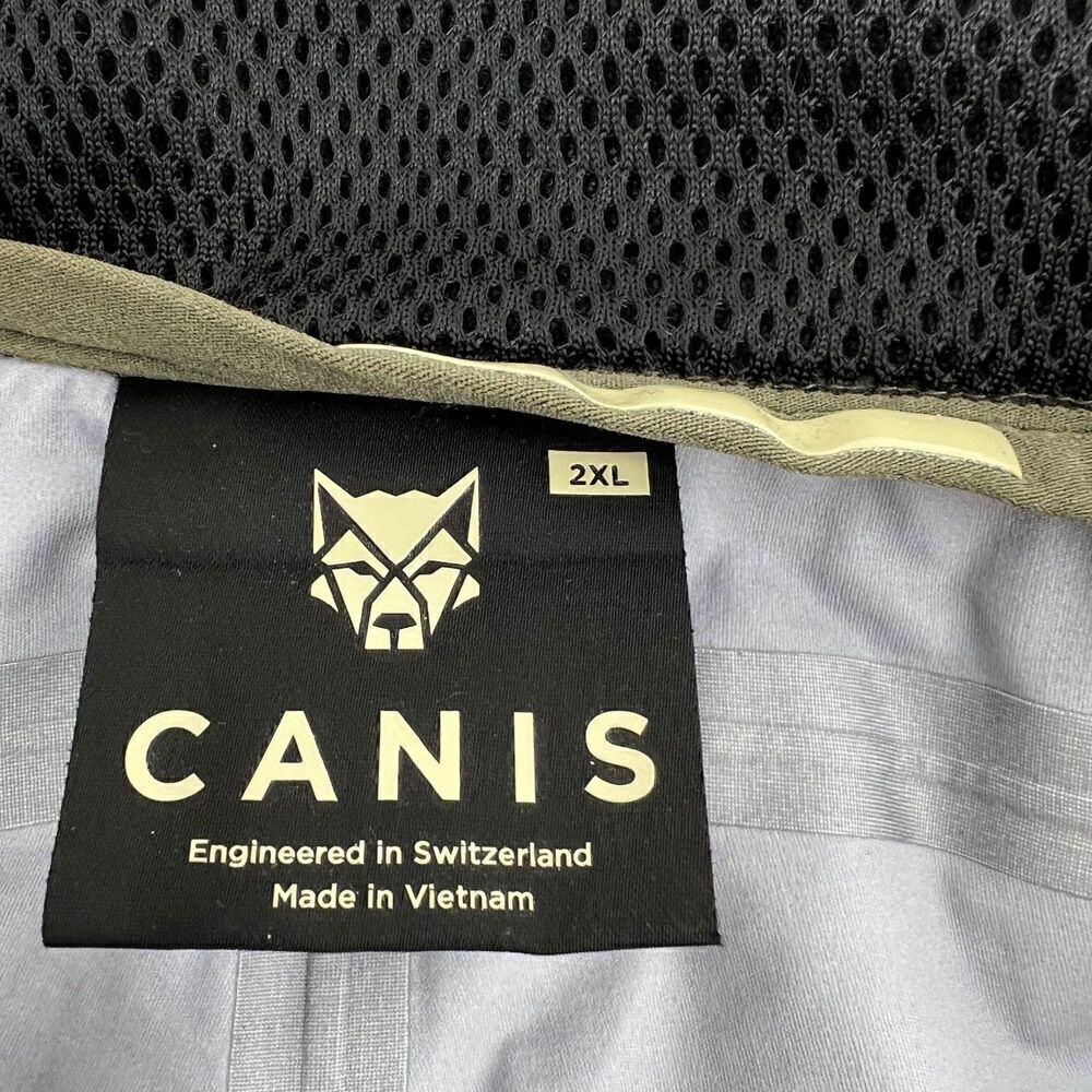 CANIS Men's Nunavut Waterproof Rain Pant Alpha Camo XXL - Picture 11 of 14